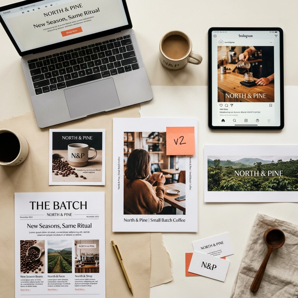 Digital campaign and ad design